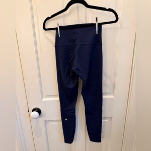 Wunder Train High-Rise Tight 25" Navy Sz 4